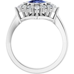 Anillo de Compromiso Estilo Halo Stuller 72453LG107P SS - Product Image 2