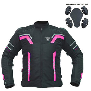 Blouson de moto en textile imperméable pour homme, avec protections CE, respirant, coupe-vent, grandes tailles - Product Image 1