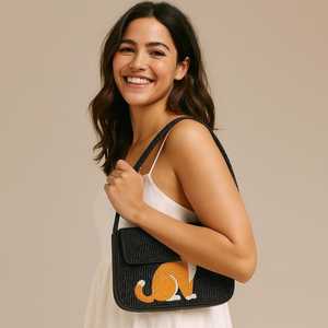 MS Handicraft Multicolor Glass Beaded <b>Bag</b> with Handle Handheld Casual Hand <b>Bag</b> Indian Handicraft Handmade <b>Baguette</b> <b>Bag</b> - Product Image 1