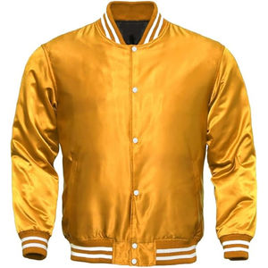 เสื้อแจ็กเก็ตซาตินสำหรับผู้ชายเสื้อแจ็กเก็ตผ้าซาตินสำหรับผู้ชาย - Product Image 1