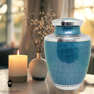 Handcrafted Aluminum Cremation Urns Elegant <b>Keepsake</b> & Adult Size Urns Leakproof Durable Engravable <b>Memorial</b> Urns - Product Image 6