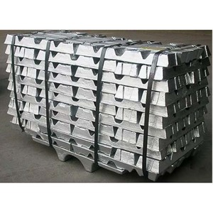 99.995% Lingotes de zinc puro para fundición a presión Recubrimiento de lámina galvanizada Paquetes de grado de exportación para aplicaciones de aleación de zinc - Product Image 1