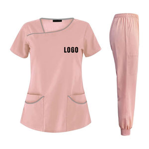 Uniforme Médico Personalizado 2025 para Mujer, Diseño Moderno, Multicolor, Ajustado, Tejido Elástico, Uniforme de Enfermera para Uso Hospitalario - Product Image 3