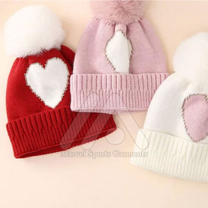 Gorros de lana lisos de último estilo de fabricación de Pakistán Logotipo personalizado Ropa para adultos de tela común - Product Image 6