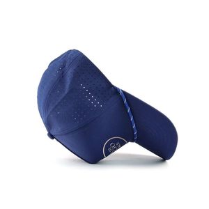 Casquettes de golf OEM tendance et respirantes, personnalisables avec logo, trous découpés au laser, ajustables avec cordon pour activités de plein air - Product Image 4