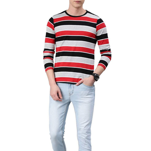 2025 Nueva camiseta de entrenamiento para hombre, camiseta de manga larga para hombre, Camiseta 100% de algodón para hombre, camisetas holgadas de manga larga estampadas - Product Image 4