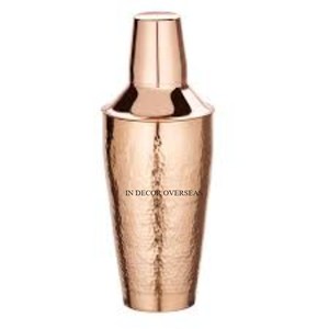 Elegant Look Designer Engraved Silver Shiny Polished Stainless Steel Made Cocktail Shaker <b>Home</b> Hotel Wedding Party Usage - Product Image 6