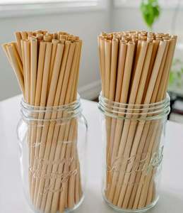 Pailles en bambou naturel au Vietnam/pailles en bambou biodégradables de haute qualité et à bon prix - Product Image 3