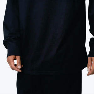 2024 nueva camiseta de manga larga para hombre, camiseta de manga larga de otoño e invierno con bolsillo relajado para hombre - Product Image 3