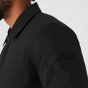 Pardessus léger pour homme-Manteau long coupe-vent et résistant à l'eau à la mode pour le printemps et l'automne - Product Image 4