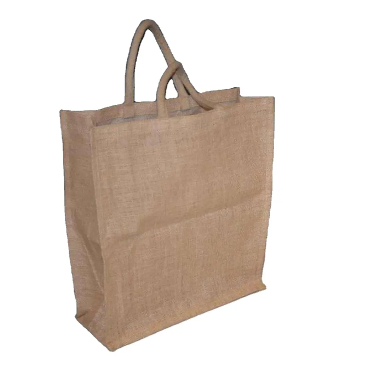 Sacos de juta 100% biodegradáveis, sacos feitos à mão, com boa qualidade, ecologia, tamanho 41cm x 33cm, a preço razoável