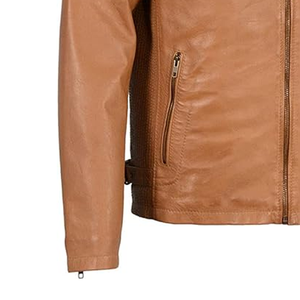 Venta caliente ropa de hombre chaqueta de cuero para adultos usan nueva chaqueta de cuero a prueba de viento de moda para hombres - Product Image 3