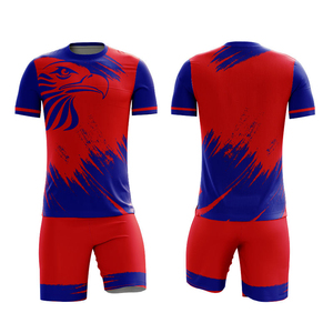 Último Diseño, Uniforme de Fútbol de Jersey Resistente, Ropa Deportiva 100% Poliéster Transpirable, Uniformes de Manga Corta, Uniforme de Fútbol - Product Image 6