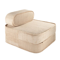 YOBO Modernes Weiches Kleinkind-Sofa-Set, Faltbar, 3-teilig, Schaumstoff-Sessel, Modulares Kindersofa, Matratze, Spielmatte für Schlafzimmer, Spielzimmer, Wohnbereich