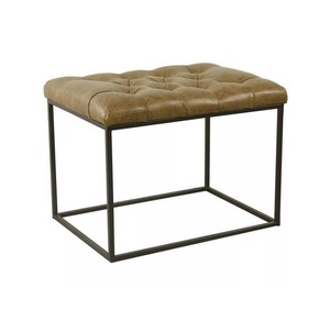 Taburete de Bar otomano de gran calidad de diseño simple, tamaño de forma personalizado, mini taburete con acabado en polvo negro, tasa de venta - Product Image 5