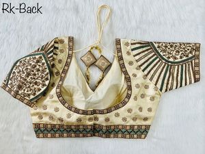 ส่งออกอินเดียที่มีคุณภาพทองแดง Zari หนักเย็บปักถักร้อยเสื้อทำงานสำหรับผู้หญิงจากผู้ผลิตอินเดียและส่งออก - Product Image 4