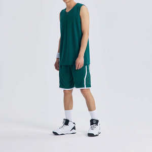 Conjuntos de Uniformes de Baloncesto Antibacterianos, Conjuntos de Camiseta y Pantalones Cortos de Baloncesto Transpirables y de Secado Rápido para Hombre - Product Image 3