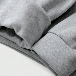 Sweat-shirt à col pour homme, manches longues, en polaire, décontracté, 100% coton, uni, séchage rapide, pour l'hiver et le quotidien - Product Image 5