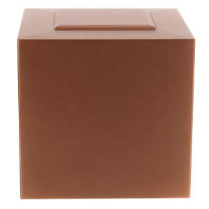 Modern Copper Lacquered Cube Shaped Cremation Urn <b>Box</b> Elegant Funeral Urn with Wholesale <b>for</b> <b>Ashes</b> <b>for</b> <b>Pet</b> and Baby - Product Image 3