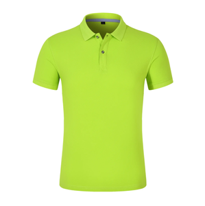 Haute qualité 100% coton vêtements de sport Logo personnalisé couleur unie femmes à manches courtes pull sur Polo t-shirt - Product Image 1