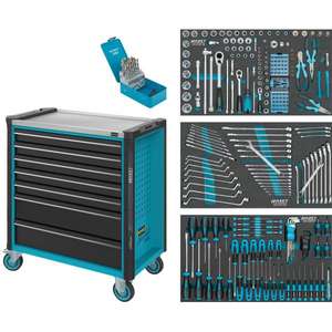 Hazet Steel Tool <b>Trolley</b> with 7 Drawers and 265 Assorted Pieces - Product Image 1