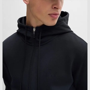 Men's Heavyweight 100% Cotton Fleece Tracksuit Drop Shoulder Oversize Baggy <b>Hoodie</b> Sweatpants <b>Maternity</b> Features for Winter - Product Image 5