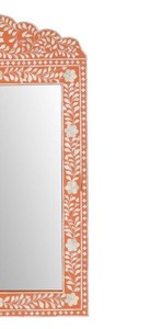 Elegant Designer Handmade Mother of Pearl Inlay <b>Wall</b> Mirror Premium Decor For Living And Bedroom Interiors - Product Image 3