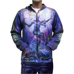 Chaquetas acolchadas cortavientos impermeables de invierno para hombre, chaqueta Softshell informal lisa con cuello levantado, ropa a prueba de viento por sublimación - Product Image 3