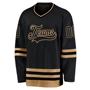 Servicio OEM de alta calidad cómodo Unisex Hockey sobre hielo deportes uniforme logotipo personalizado cosido IceHockey Jersey buena calidad conjunto - Product Image 1