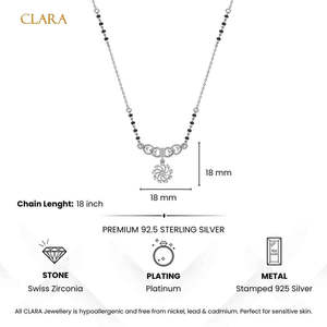 Collier en argent avec perles et fleurs pour mariage ou occasions religieuses - Cadeau pour femme - Product Image 6
