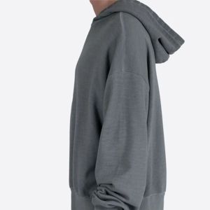 "Áo hoodie vá khóa kéo đơn nam bền bỉ-chất lượng cao, thoải mái và hoàn hảo cho trang phục hàng ngày và các hoạt động bình thường" - Product Image 4