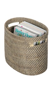 Panier de rangement rond en rotin naturel, écologique, fait main, moderne, multifonctionnel, Artex Green Earth, fabriqué au Vietnam - Product Image 1