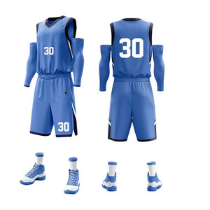 Maillots de basket-ball de haute qualité XS taille respirant vêtements de sport maillot ensemble Style uniforme pour les joueurs de basket-ball - Product Image 5