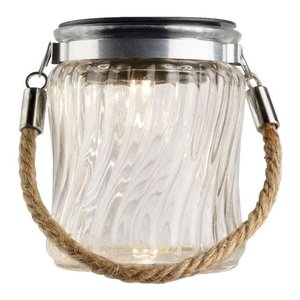 Assortiment de pots LED Kaemingk, 1 pièce, porte-bougie en verre et lanterne 894753 - Product Image 1