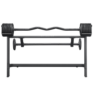 Barra de Pesas Ajustable para Gimnasio, 80LB/36.2KG, con Mango Cómodo para Ejercicios de Brazos y Manos, Diseño Duradero - Product Image 1