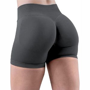 Nuevos pantalones cortos para mujer, sin costuras, cintura alta Fitness Yoga Shorts Mujer Ropa deportiva Pantalones cortos de gimnasio - Product Image 2