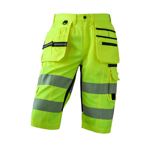<b>Mens</b> Hi Viz Vis Visibility New Style Cargo Pocket Work Wear <b>Shorts</b> <b>Working</b> Team Uniforms & Costumes Uniforms Workwear - Product Image 4