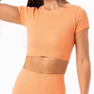 ชุดออกกำลังกายสองชิ้นสำหรับผู้หญิงเสื้อกล้ามและเลกกิ้งชุดออกกำลังกายสำหรับเล่นโยคะ - Product Image 3