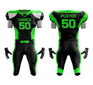 Ommiz Custom American Football Uniform Set New Season Latest Style Cheap Authentic Stitched Jerseys Sublimation Technics - Product Image 6