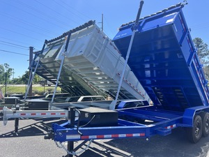 Panther Cargo 7x14 Dump <b>Trailer</b> | 7×14 heavy-duty dump <b>trailer</b> built for hauling and dumping big loads - Product Image 5