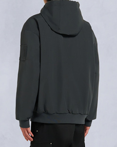 Sweat à capuche zippé décontracté de qualité supérieure pour homme, streetwear d'hiver, léger, ajustable, coupe moderne - Product Image 2