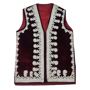 Chaleco Étnico Tradicional Afgano de Verano para Hombre, Hecho a Mano, sin Mangas, Transpirable, de Secado Rápido, para Bodas, Festivales y Eventos Culturales - Product Image 3