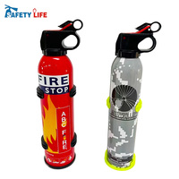 Extincteur miniature en mousse de 500 ml, 400 ml et 1000 ml, aérosol anti-incendie, extincteur d'incendie