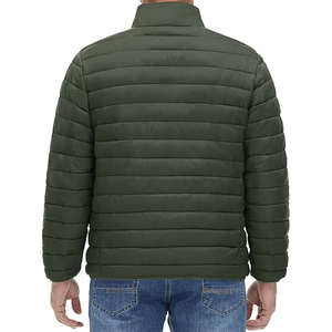 Veste matelassée légère de haute qualité, tendance, pour l'été, longue et fine, avec logo personnalisé sur le devant, pour hommes, très tendance - Product Image 2