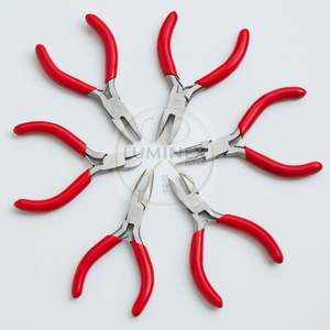 Ensemble de pinces en acier inoxydable pour la fabrication de bijoux DIY |   Outils professionnels légers de haute qualité de la marque LUMINEX IMPEX pour les boucles d'oreilles - Product Image 2