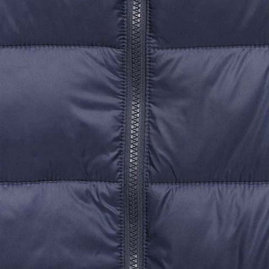 OEM Veste d'hiver à capuche en polyester personnalisée de haute qualité pour hommes Nouvelle arrivée Veste à bulles rembourrée style street fermeture éclair - Product Image 5