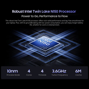 Blackview ACEBOOK 6 <strong>15.6</strong>-Inch FHD+ <strong>Notebook</strong> Intel Twin Lake N150 16GB 5000mAh 13th Gen SSD AMD New Home System IPS <strong>Laptop</strong> - Product Image 4