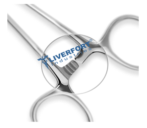 Pinzas hemostáticas más vendidas, juego de abrazaderas de bloqueo, 6 uds. En estuche con cremallera, tijera quirúrgica curva y recta de acero inoxidable - Product Image 4