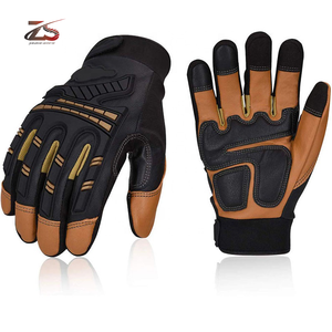 Guantes de Mecánico de Invierno de Cuero de Alta Calidad con Logotipo Personalizado al por Mayor, Transpirables, Hechos en Pakistán - Product Image 4