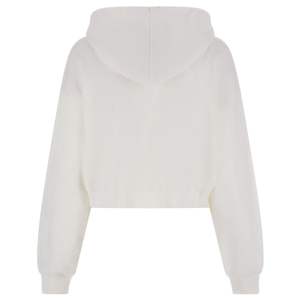 New <b>Ladies</b> Private Brand Cropped <b>Top</b> Hoodie 100% Cotton Thick Fleece Winter Sweatshirt Warm Export - Product Image 6